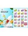 RandM Tornado 7000 - Flavor Menükarte